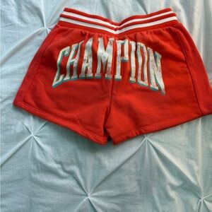 Champion Women's Retro Athletic Shorts with Striped Waistband